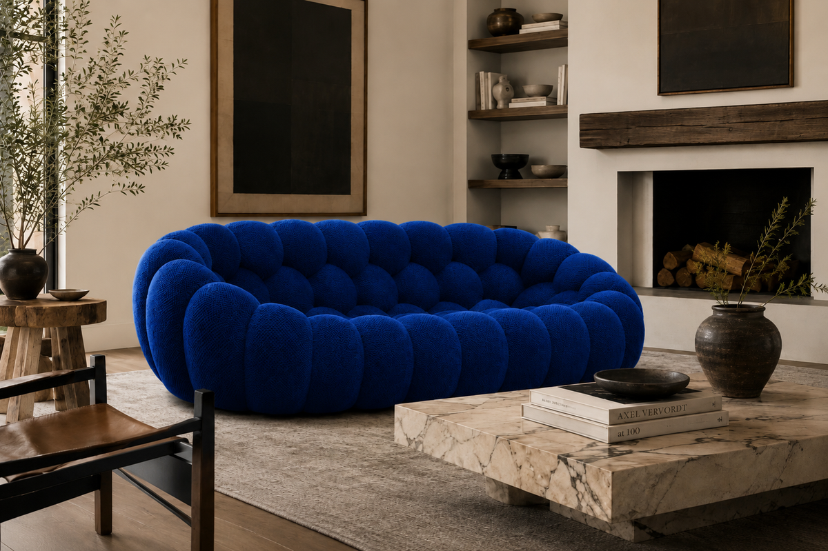 Cloud Couch™ Bubble Sofa - 2 Seater - Blue