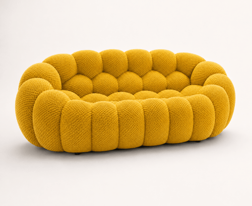 Cloud Couch™ Bubble Sofa - 2 Seater - Yellow - Cloud Couch